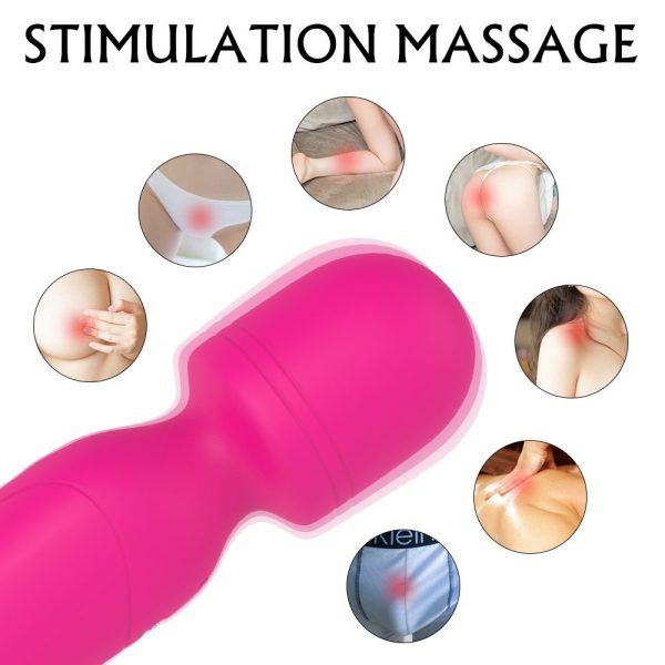 Portable vibrator, waterproof, long-lasting battery, easy to carry and clean - Image 2