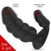 Triple stimulation vibrating wand, unisex, step-like design for increased pleasure - Image 2
