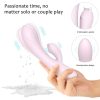 Portable waterproof vibrating wand, sleek and elegant, long-lasting battery, soft and bendable,easy to carry and clean - Image 3
