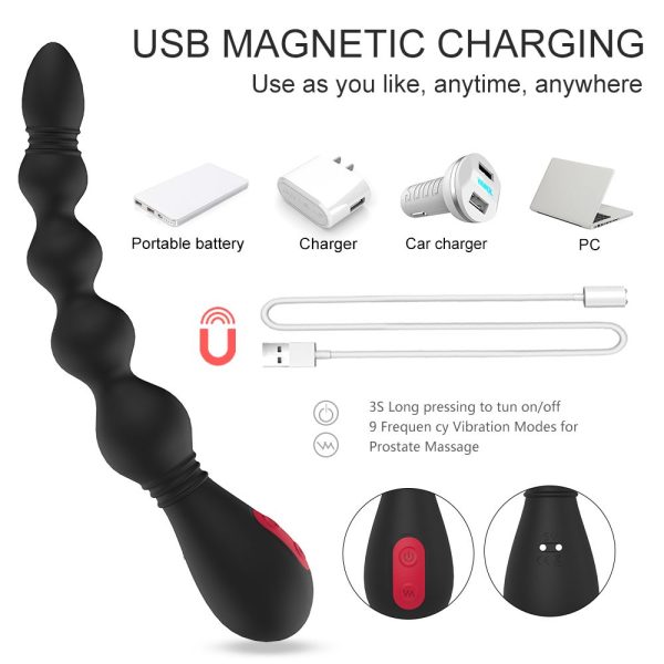 Electric anal plug, strong vibration - Image 3