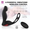 locking ring,remote control,Strong vibration force, soft and bendable at the tip, unisex - Image 3